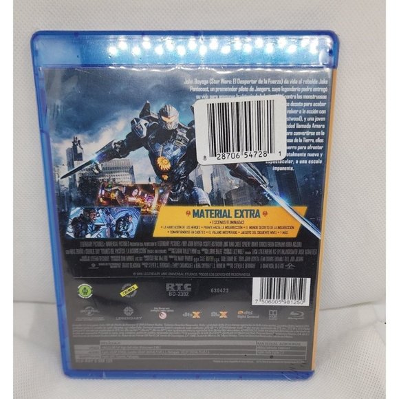 Titanes Del Pacifico La Insurreccion Blu-Ray + Digital Code DVD Movie - Picture 2 of 13